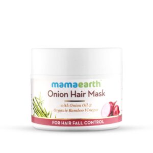 mamaearth onion oil hair mask