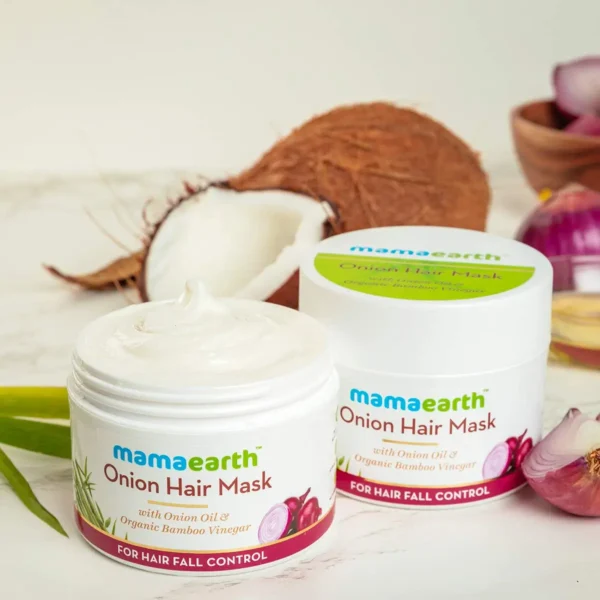 mamaearth onion oil hair mask
