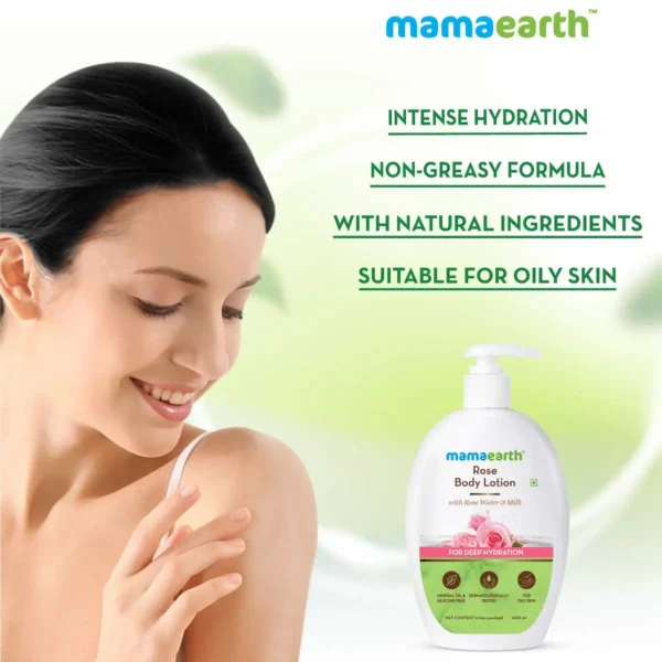 Mamaearth Rose Body Lotion2
