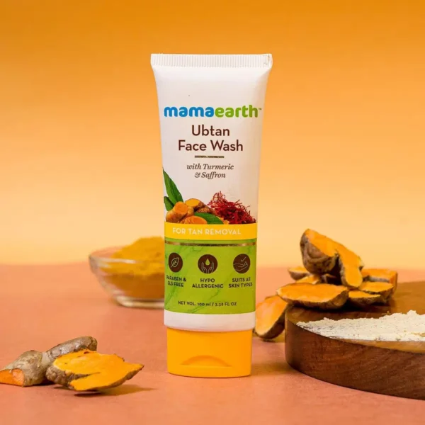 Mamaearth Ubtan De Tan Face Wash