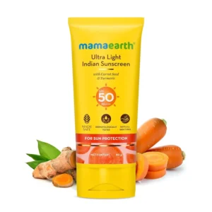 Mamaearth Ultra Light SPF 50 Sunscreen